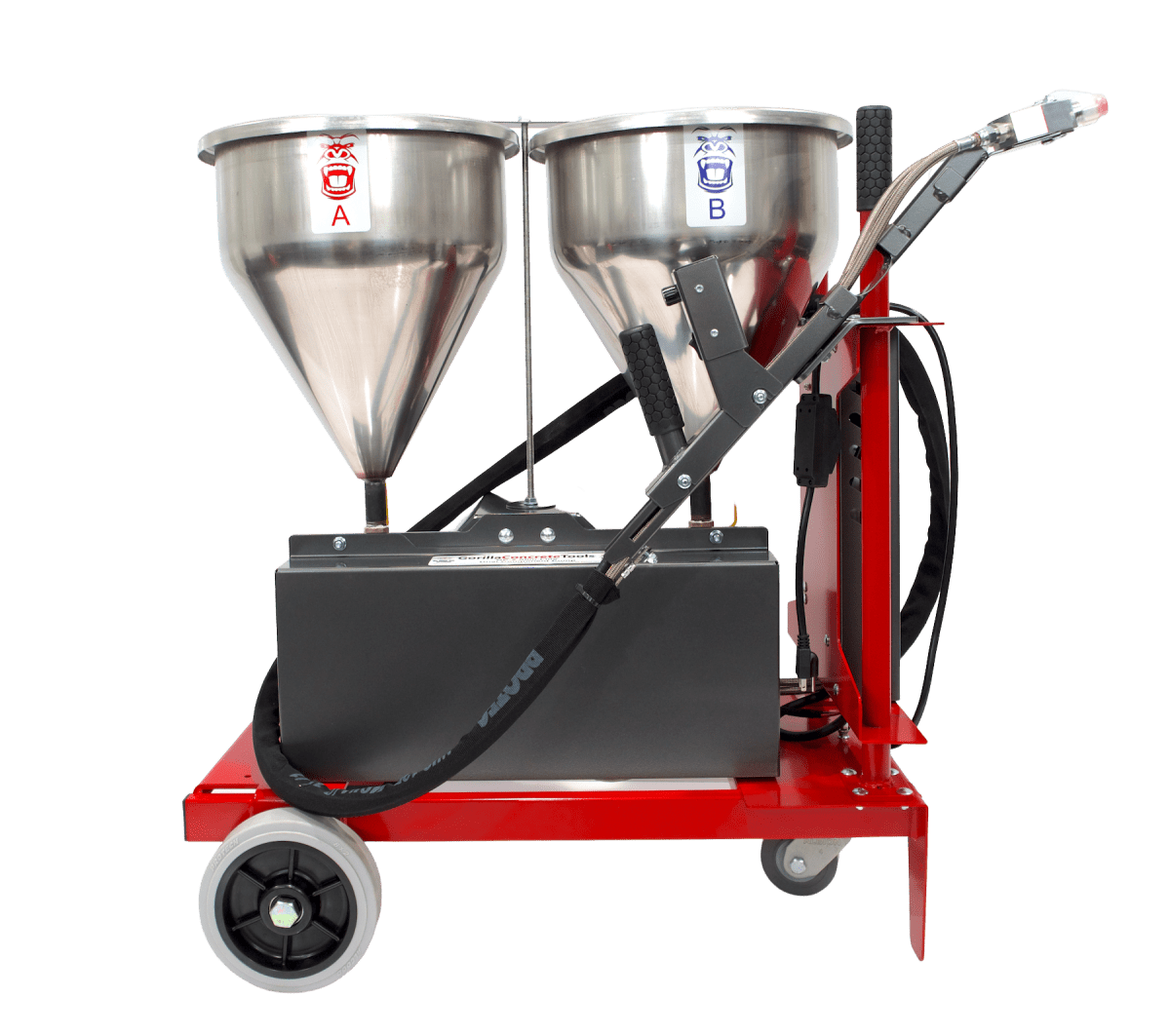 Durable and Mobile GP-2 Slim Dual-Component Polyurea and Epoxy Pump