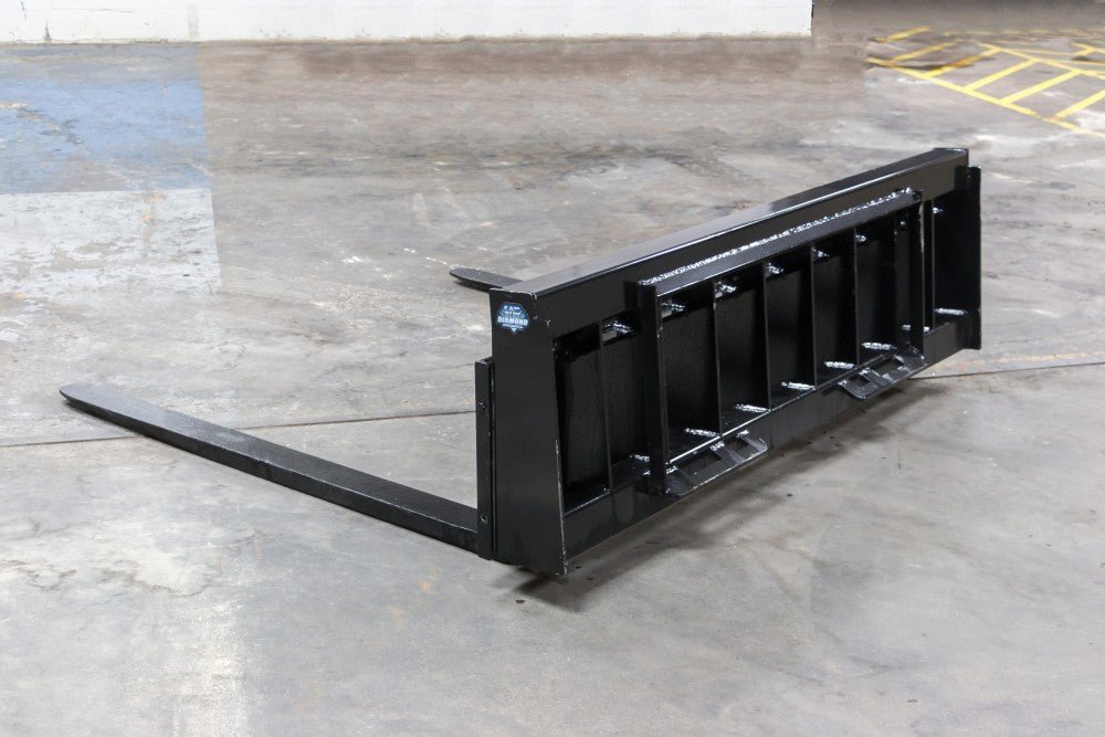 Heavy-Duty Wide Frame Pallet Forks with 6,000 Lbs. Capacity
