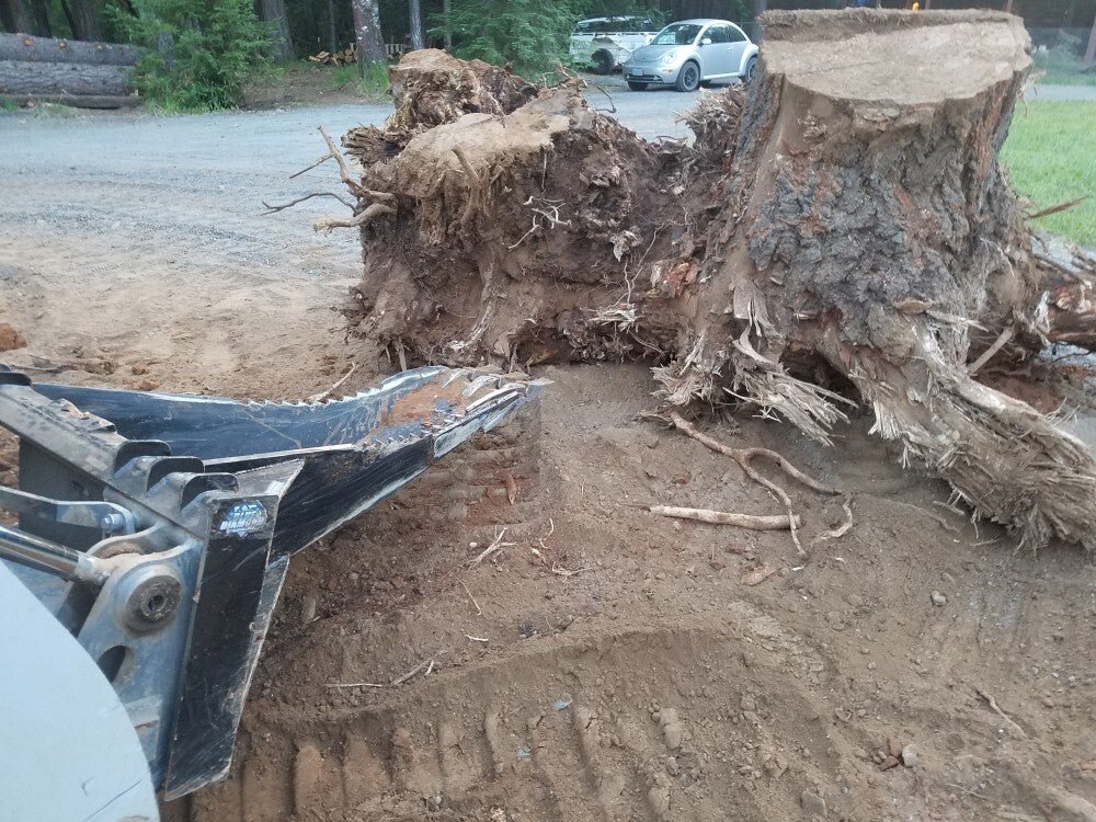Blue Diamond® Heavy-Duty Severe & Extreme Stump Buckets