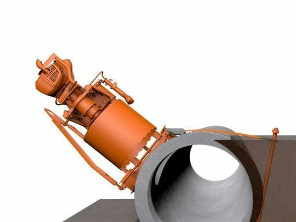 Golz KB350 Professional Core Drilling Machine for Pipe and Sewage Applications