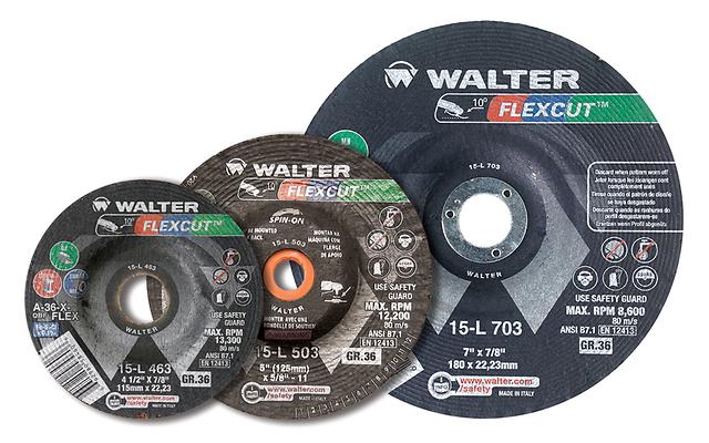 25-Pack FLEXCUT High-Performance Grinding Wheels for Metals