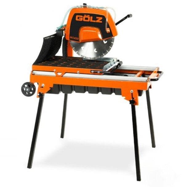 Golz MS400 Compact Universal Masonry Saw with 45 Degree Tilting Head