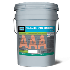 5-Gallon SPARTACOTE Epoxy Membrane Kit: 2.4 Gal Part A + 2.6 Gal Part B