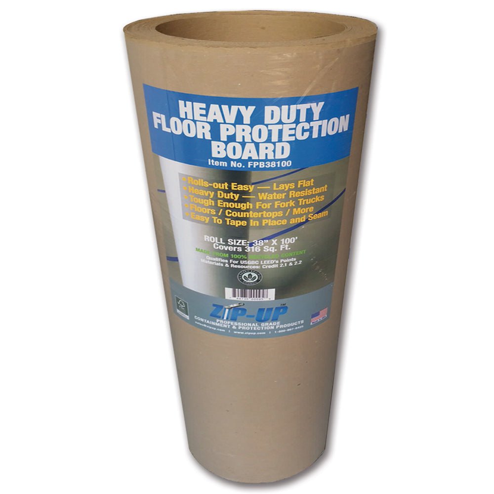 100-Foot Roll of Heavy-Duty Water-Resistant Floor Protection Board