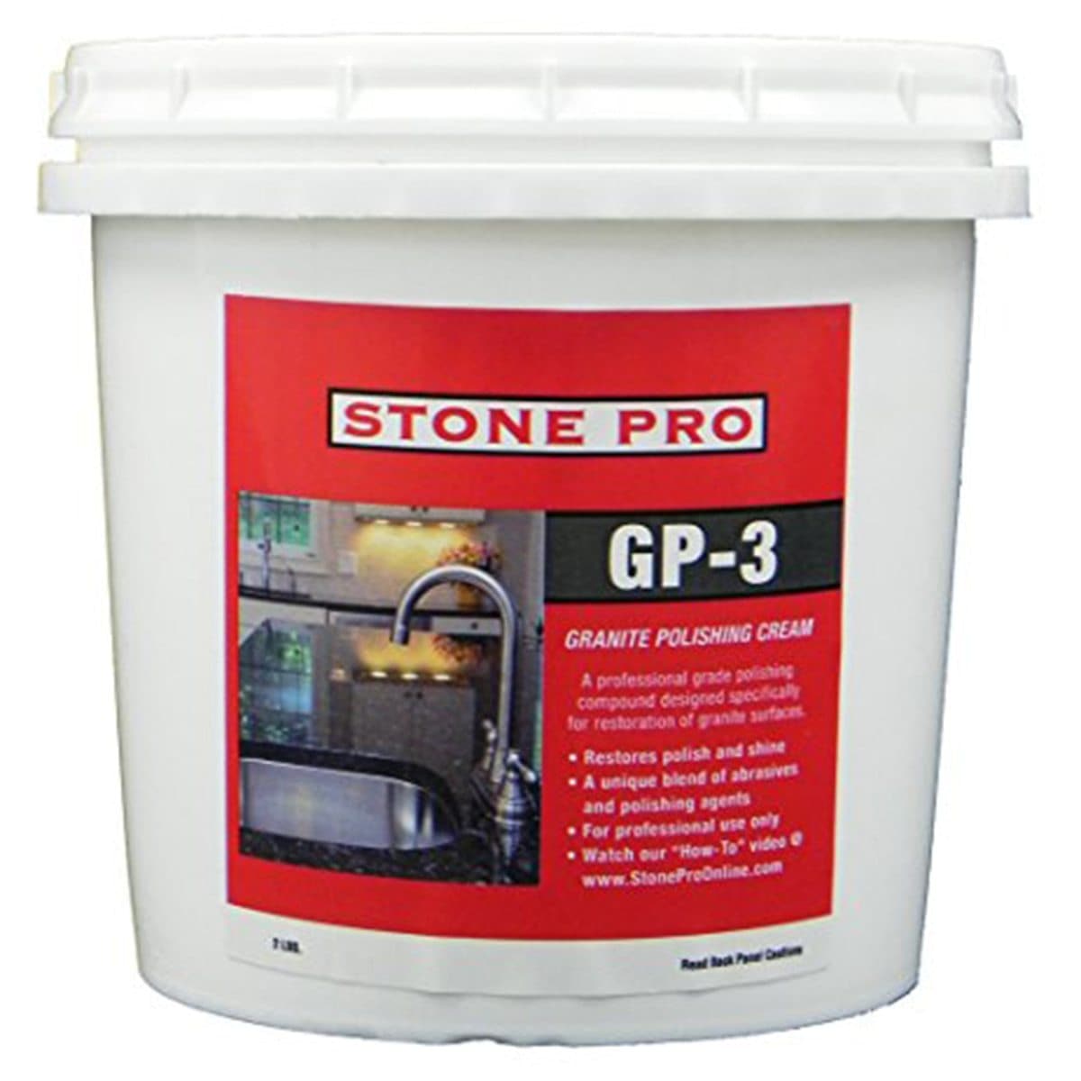 Professional Stone Pro GP3 Granite Surface Polishing Compound