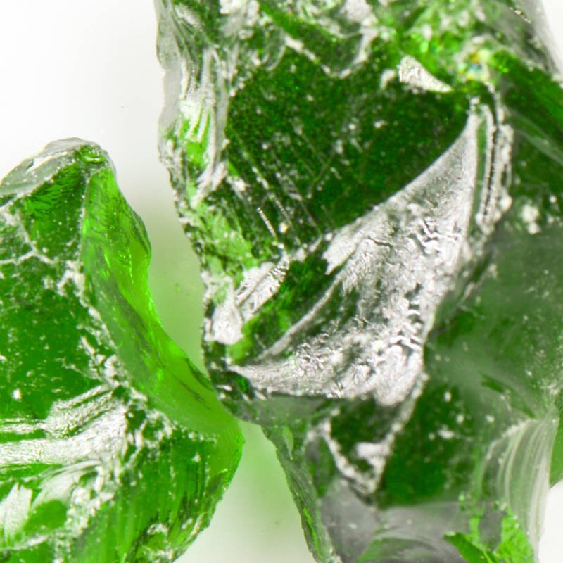 Eco-Friendly USA-Made Green Landscape Glass for Diverse Decor