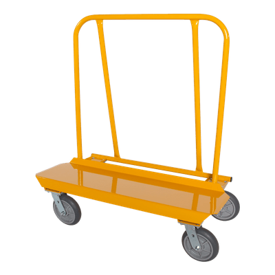PD-2 Standard Drywall Cart with Easy Caster Replacement and Specific Dimensions