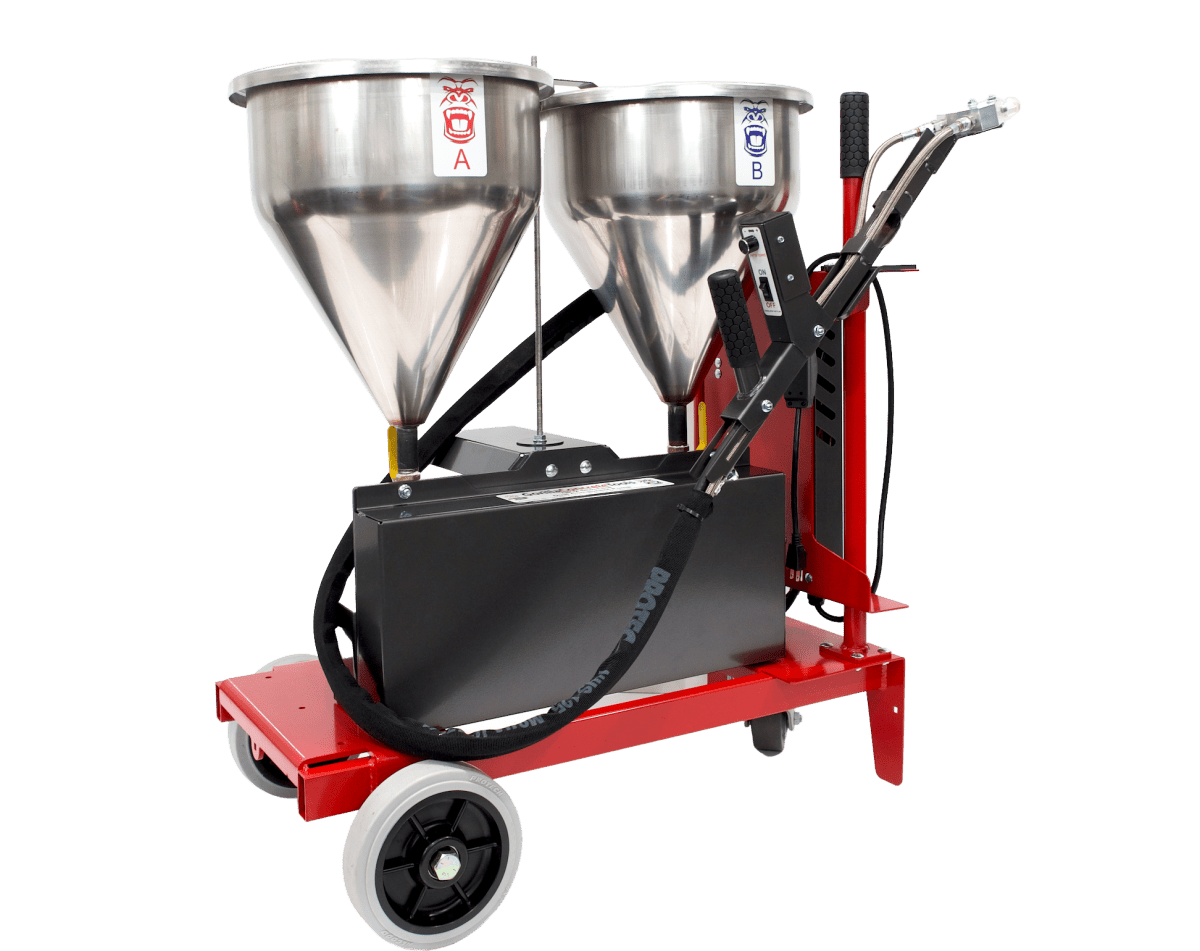Durable and Mobile GP-2 Slim Dual-Component Polyurea and Epoxy Pump