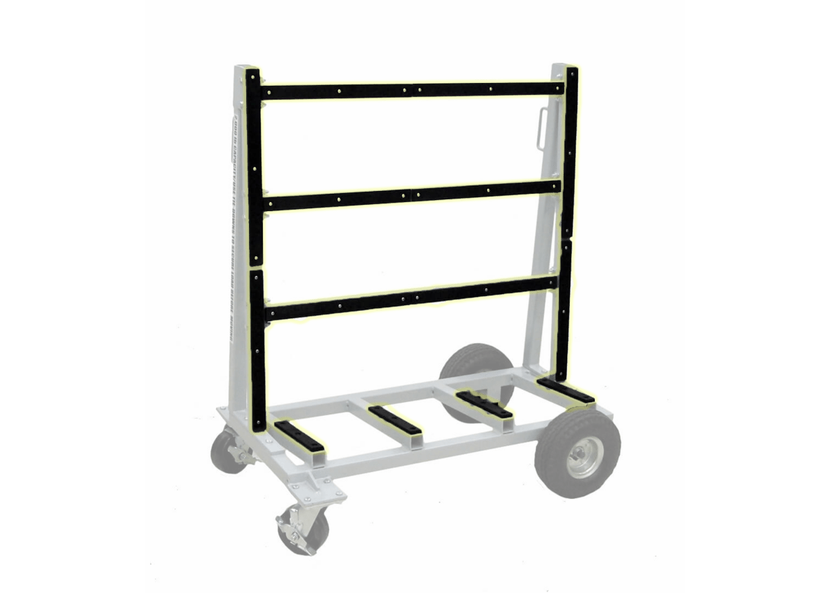 Groves High - Capacity Single - Sided Shop Cart for Shop and Jobsite