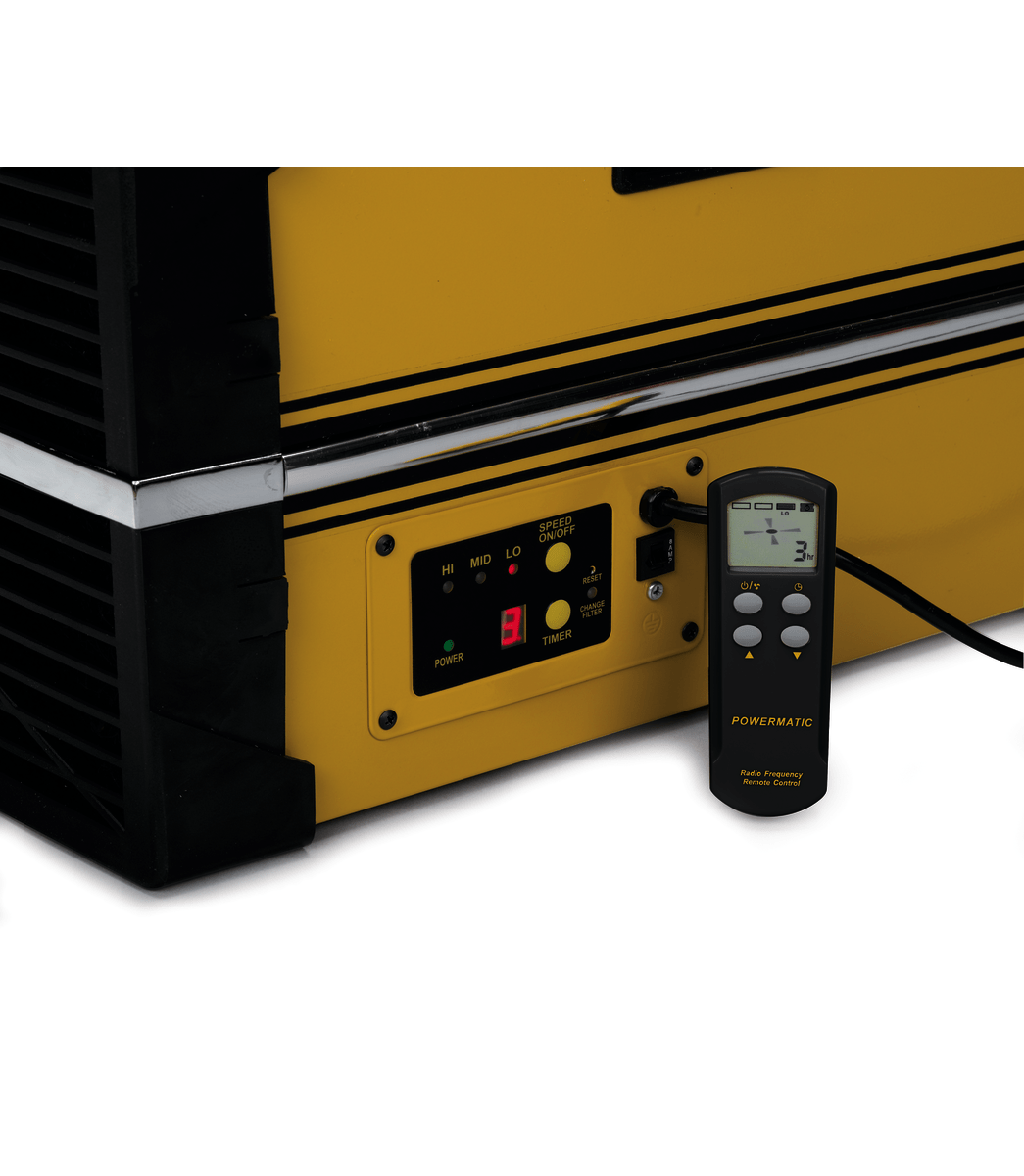 High - Efficiency Powermatic PM1200 Air Filtration System for Cleaner Shop Air