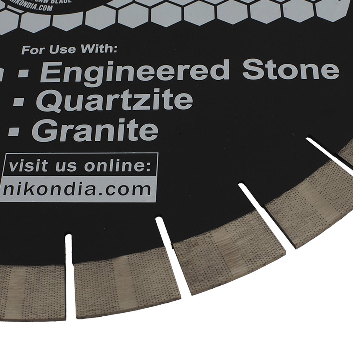 High - Performance STINGER BLACK™ V2 Bridge Saw Blade for Stone Cutting