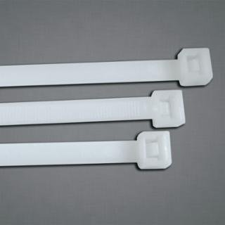 500 Units of Natural General - Purpose Cable Ties, 14.6 in Long, 50 lb Tensile Strength