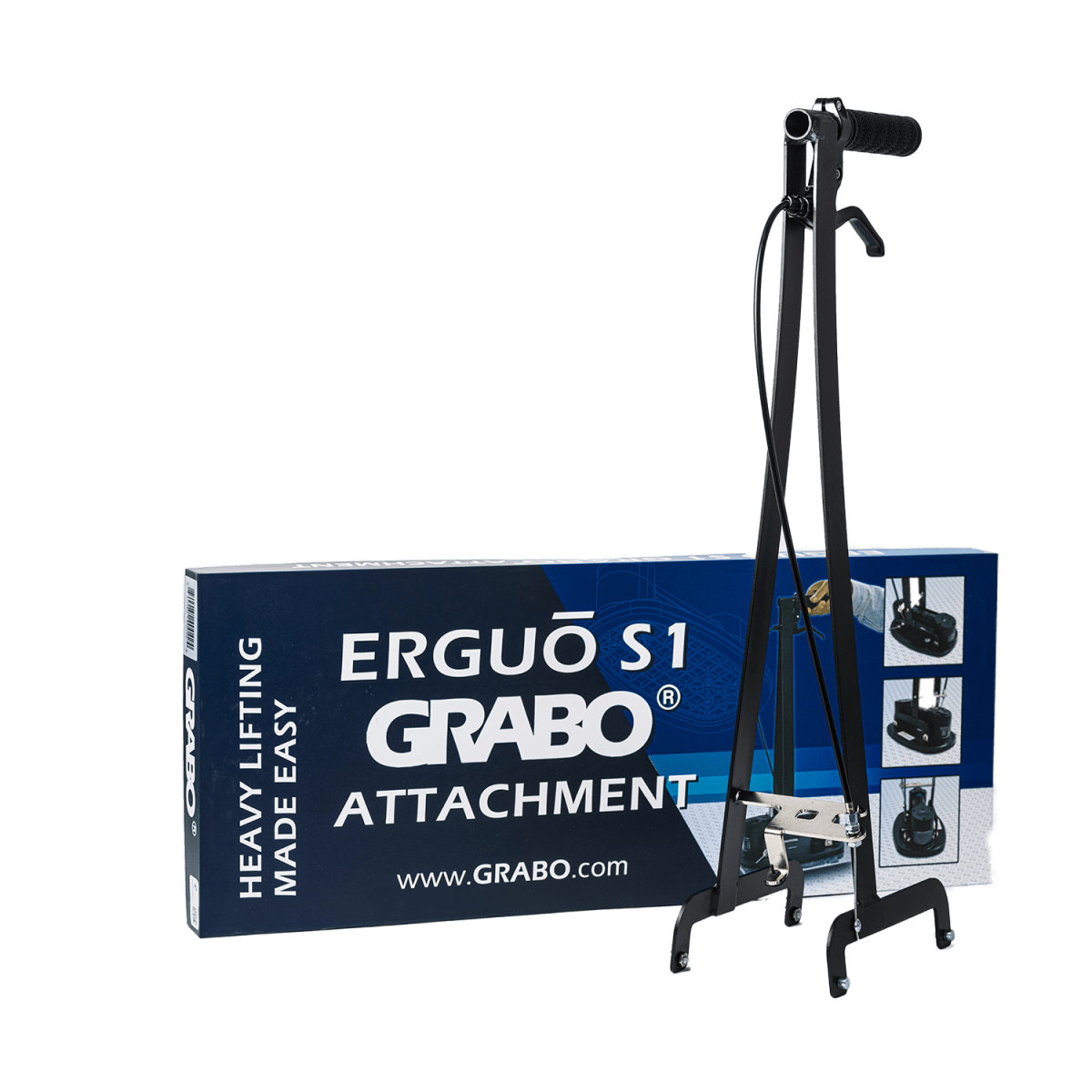 GRABO Ergonomic Erguo Extension Attachment for Material Lifting