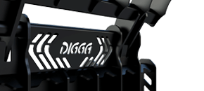 High - Performance Digga Grapple Rake for Mini & Micro Loaders