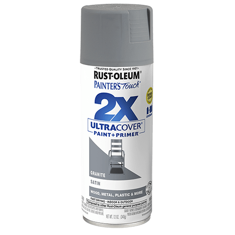 High - Quality Painter's Touch 2X Ultra Cover Satin Finish Spray Paint in 12 - ounce Cans, Pack of 6