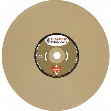 High - Quality Standard Gold Continuous Rim Diamond Blades for Tiles