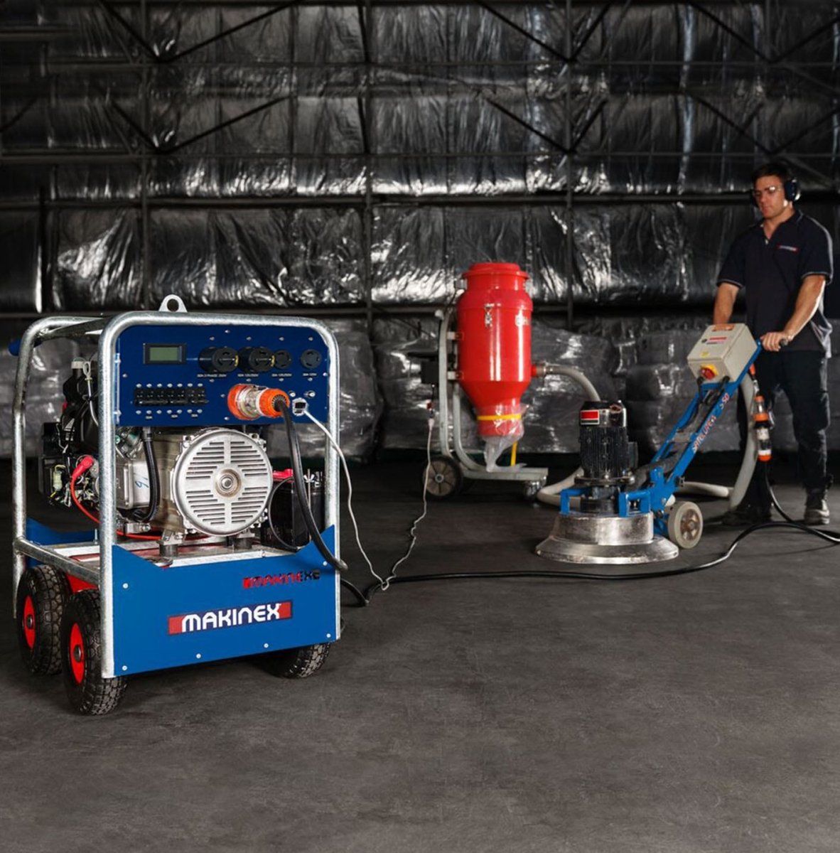 16kW 480V Compact and Lightweight Makinex Generator for Diverse Applications