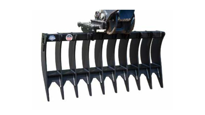 High - Performance Heavy - Duty Excavator Rake for Efficient Debris Removal