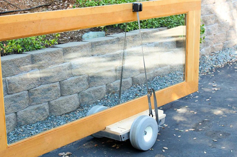 Innovative Steady Strap™ with Stop Blocks for Secure Tall Loads