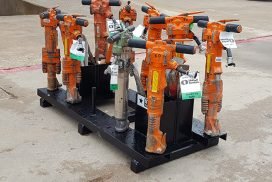 Star Industries 920 Pallet for Safe and Efficient Paver Breaking Tool Storage