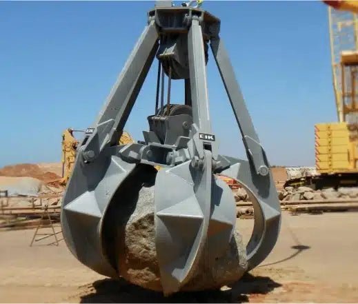 High - Performance Grapples: Clamshell Buckets for Various Applications