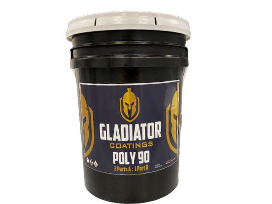Durable Gladiator Poly 90 Three - Component Polyaspartic Coating