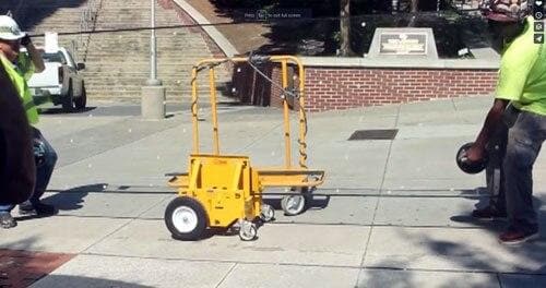 All-Purpose Self-Adjusting All-Terrain Panel, Glass, Drywall, Door, and Plywood Moving Dolly for Efficient Material Handling