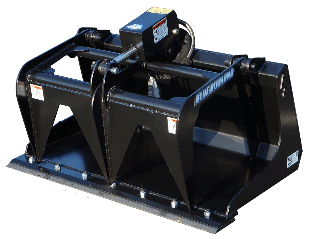 Mini Series Grapple Bucket for Mini Skid Steers
