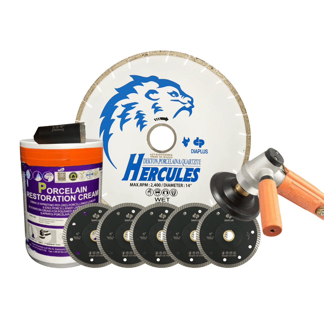 Premium Porcelain Stoneware Tool Package Set 5