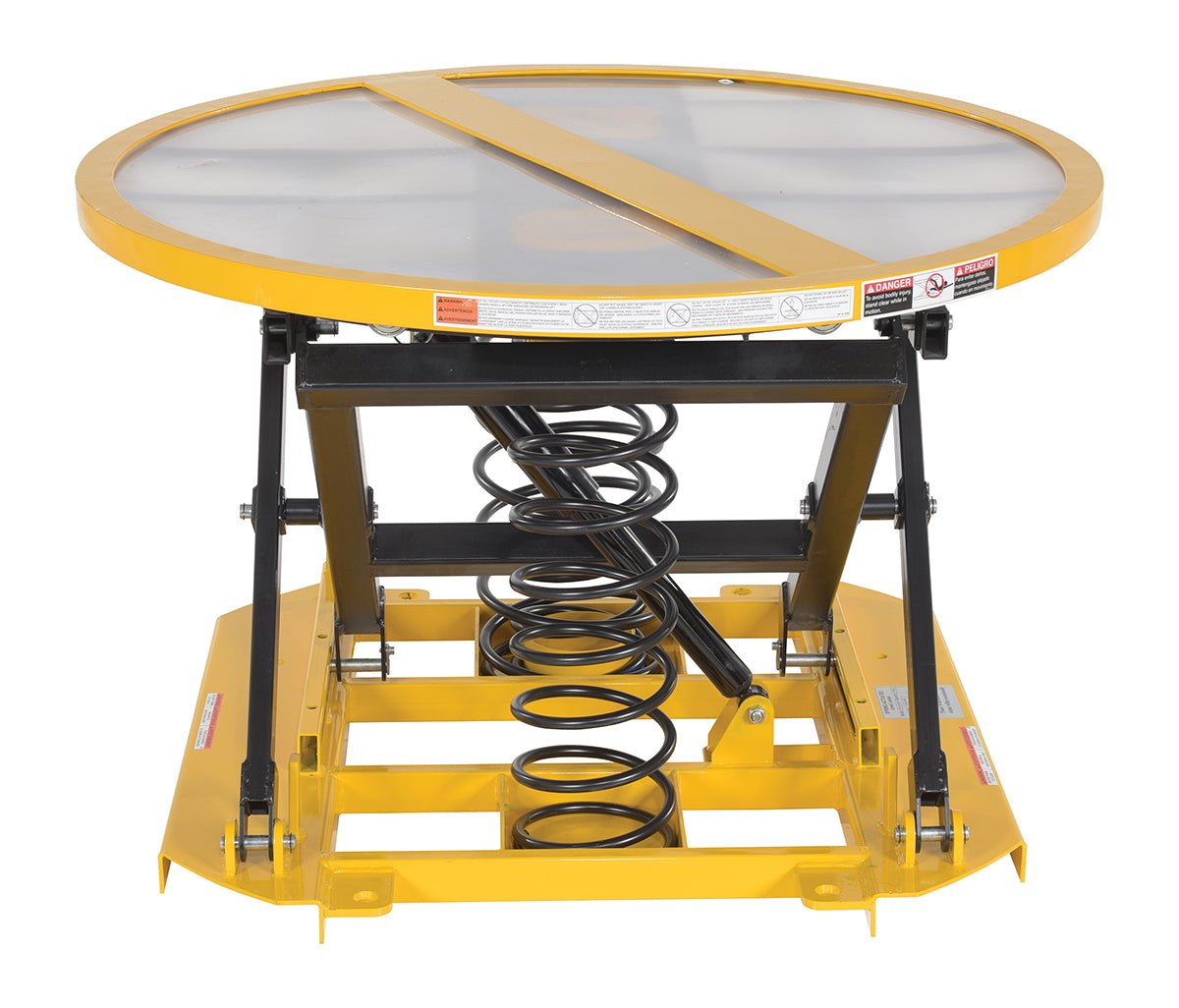High - Quality Spring - Operated Scissor Tables for Distribution and Shipping