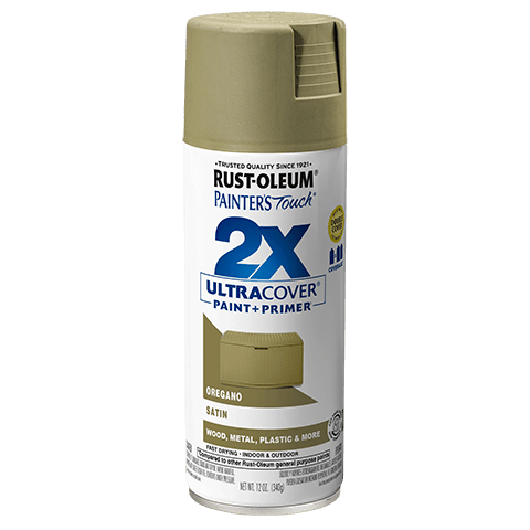 High - Quality Painter's Touch 2X Ultra Cover Satin Finish Spray Paint in 12 - ounce Cans, Pack of 6