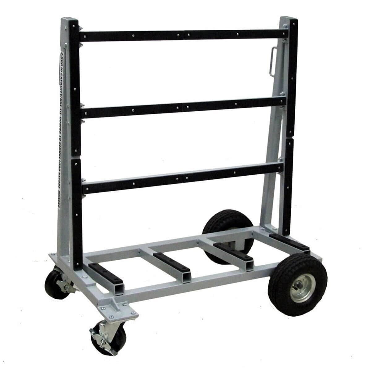 Groves High - Capacity Single - Sided Shop Cart for Shop and Jobsite