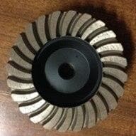 Resin-Free Sunflower Grinding Tool for Stone and Granite Fabrication