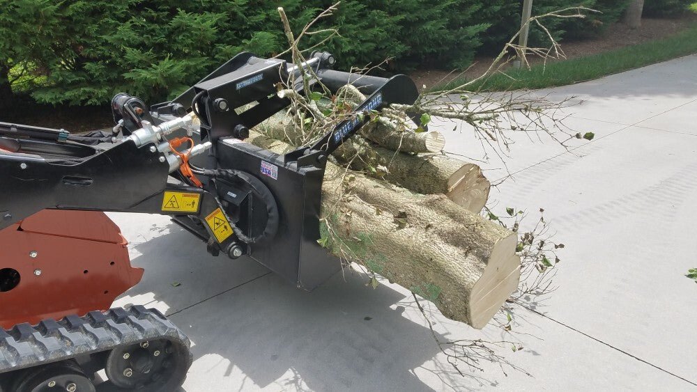 Mini Series Grapple Bucket for Mini Skid Steers