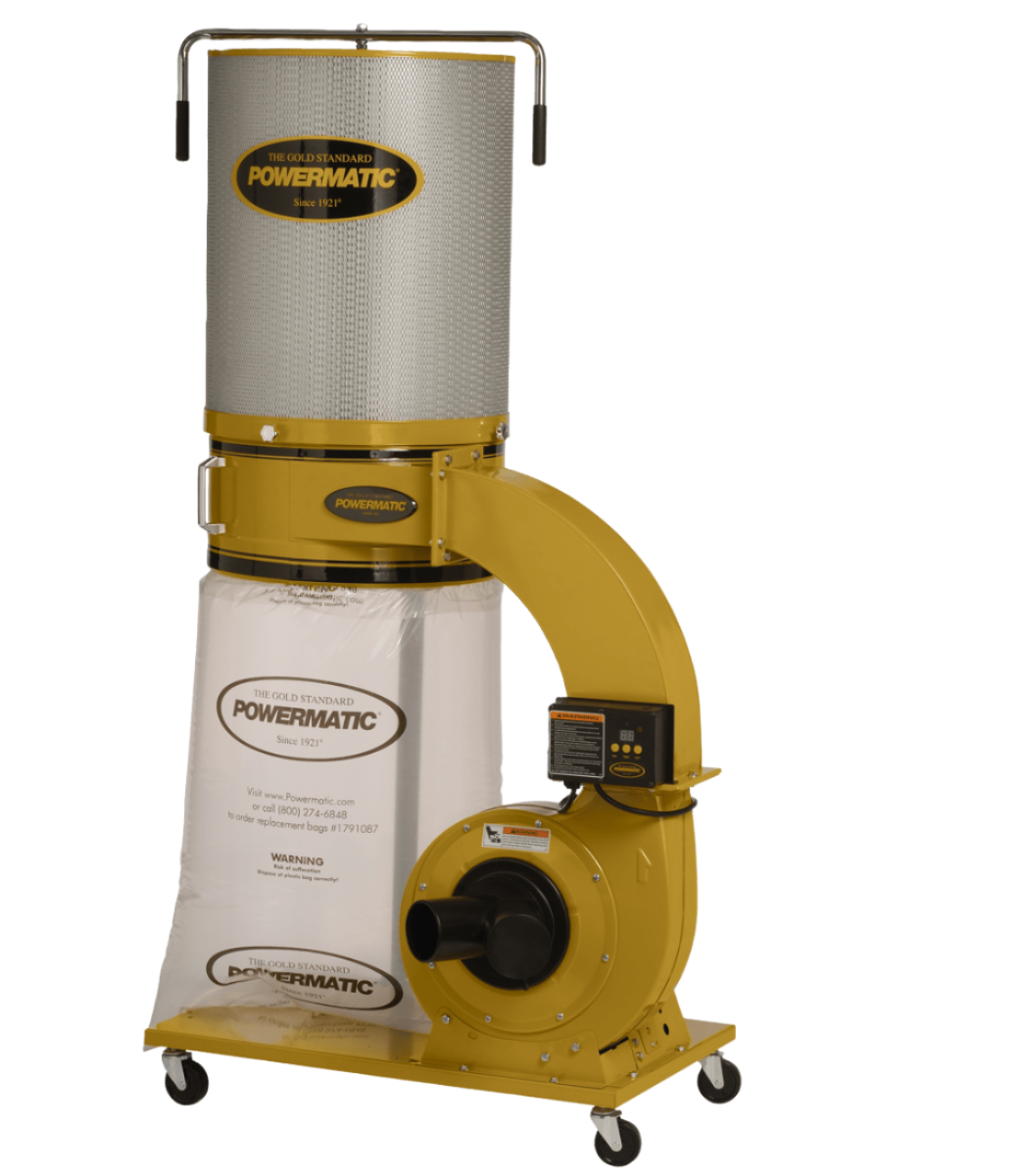 1.75HP 1PH 115/230V PM1300TX-CK Dust Collector with 2-Micron Canister Kit