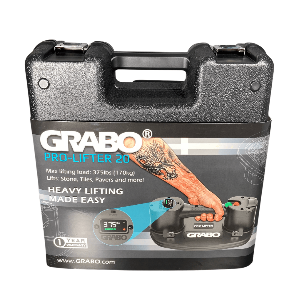 Grabo Pro 20LPM Portable Suction Cup Lifter for Heavy Loads