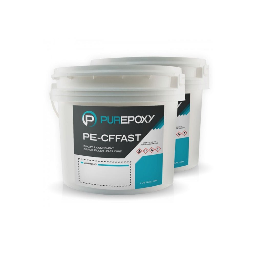 Fast-Acting PurEpoxy Two-Component Crack Filler for Concrete - 1 Gallon