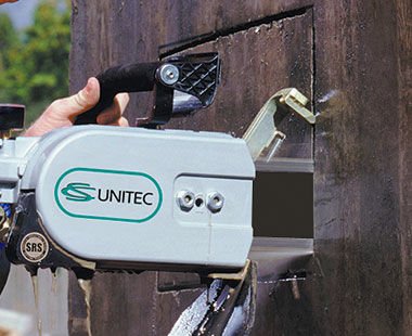 Powerful Pneumatic Chain Saws for Cutting Concrete and Reinforced Concrete