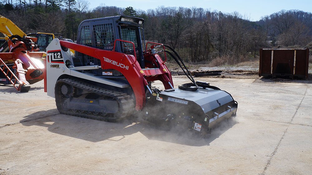 Blue Diamond® Skid Steer Series 2 Heavy - Duty Commercial Pickup Broom