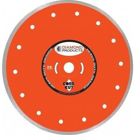 High - Performance Orange Heavy - Duty Continuous Rim Dry Tile Diamond Blades
