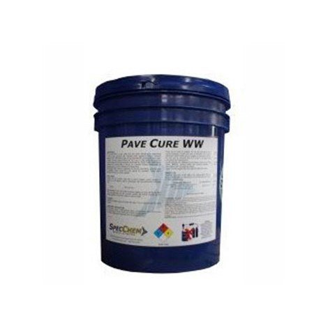 High - Solids White Pigmented Pave Cure WW Concrete Curing Compound