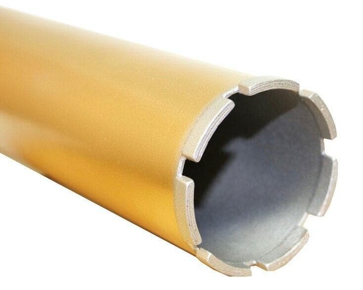 High - Quality Standard Gold Segmented Wet Core Drilling Bore Bit for Average Duty Applications