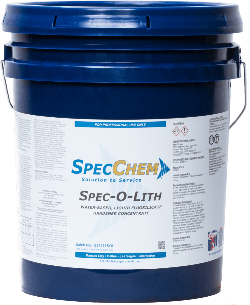 High - performance Spec - O - Lith Liquid Fluosilicate Hardener Concentrate