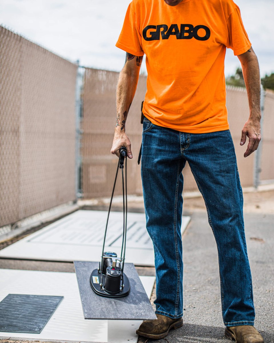 GRABO Ergonomic Erguo Extension Attachment for Material Lifting