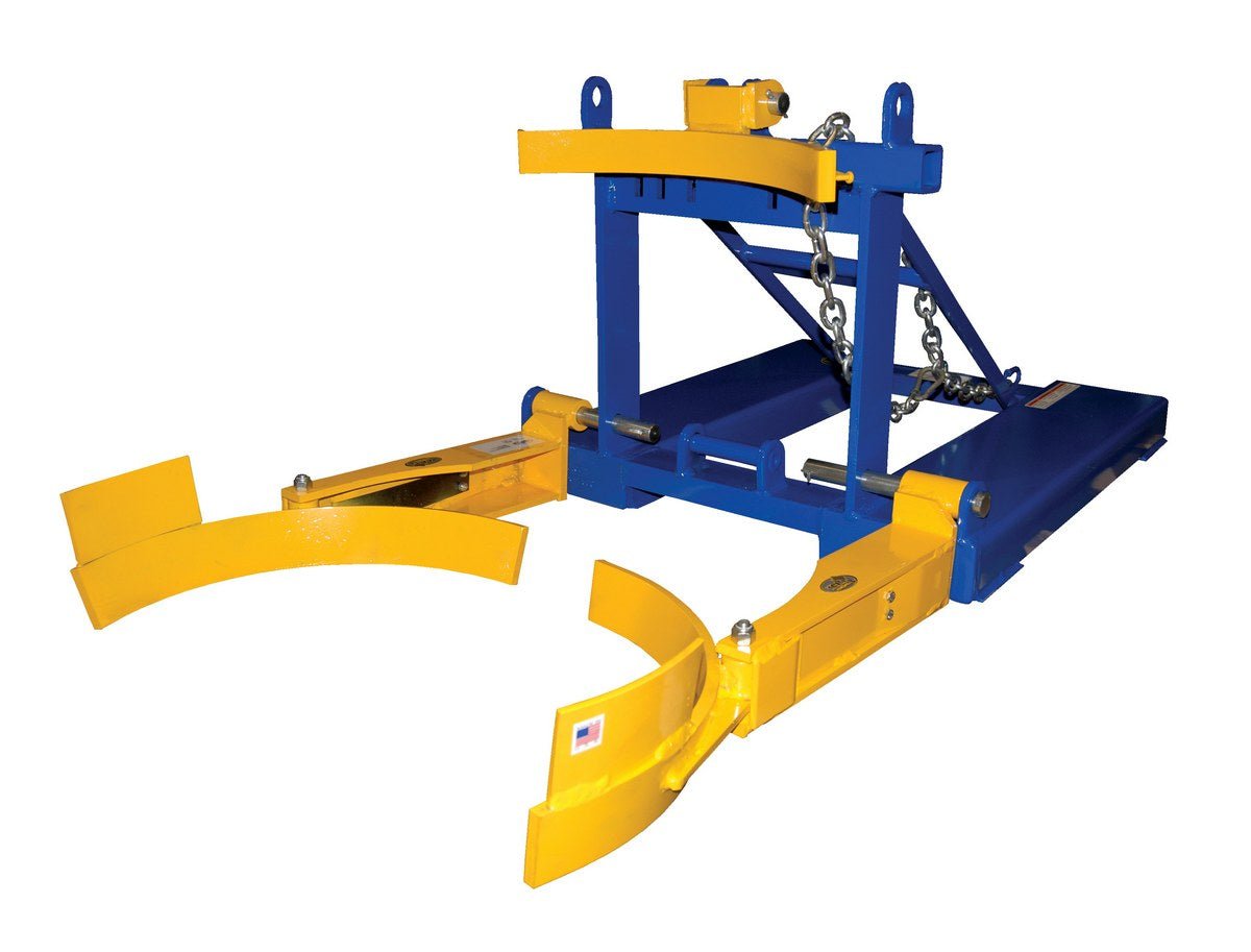 Durable Fork - Mounted Polyethylene Drum Handlers for Easy Handling