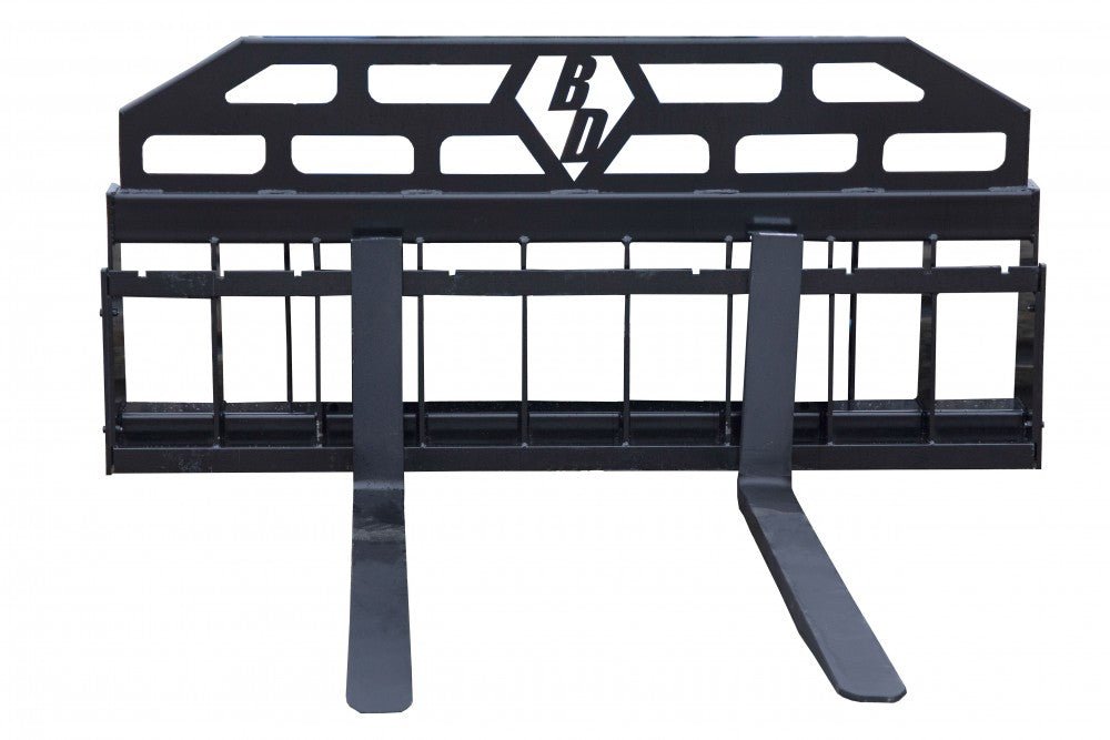 Heavy-Duty Wide Frame Pallet Forks with 6,000 Lbs. Capacity