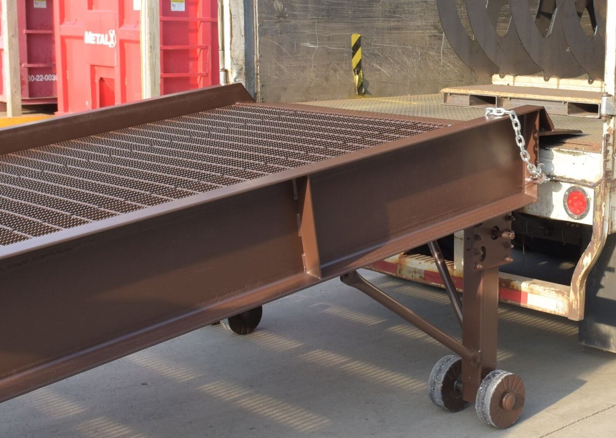 High - Capacity Portable and Stationary Steel Yard Ramps for Efficient Loading
