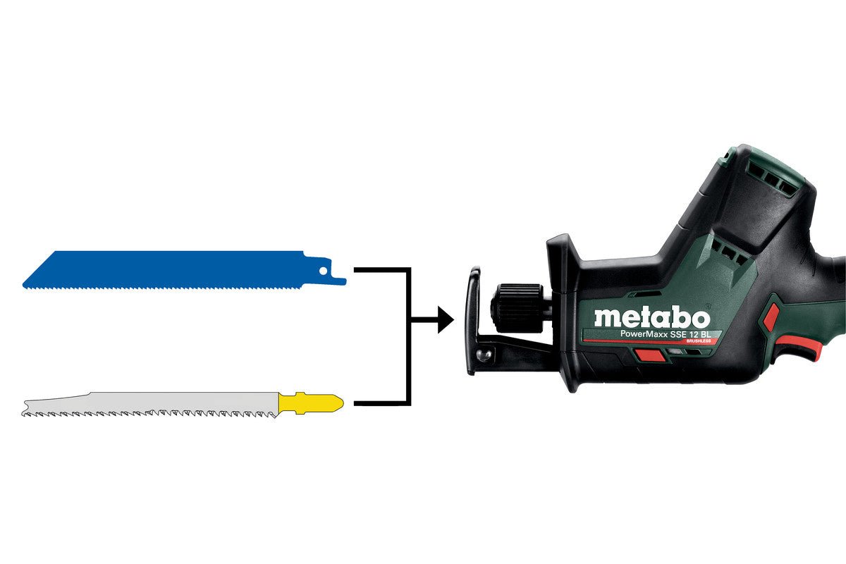 POWERMAXX 12V BL Cordless Reciprocating Saw - Lightweight and High - efficiency