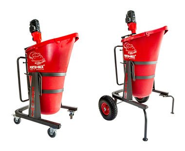 MEGA HIPPO - High - Performance Pneumatic Self - Leveling Mixing Station