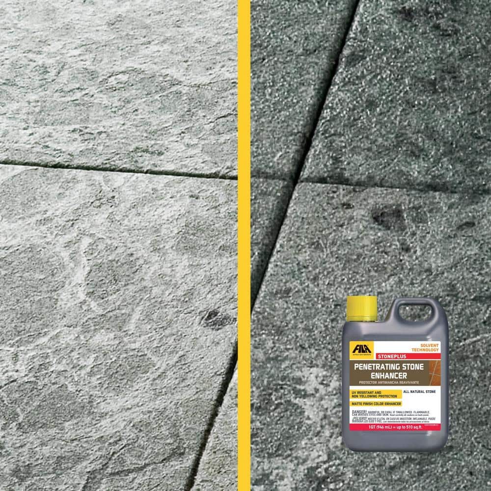 STONEPLUS Natural Stone Penetrating Enhancer for Indoor and Outdoor Use